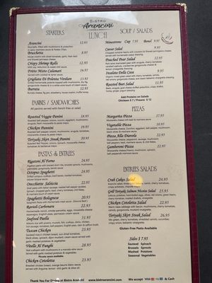 Menu photo 8 Bistro Arancini Burlingame, CA Menu photo 8 Bistro Arancini Burlingame, CA