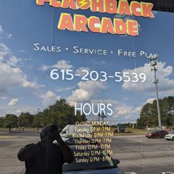 Flashback Arcade - New hours