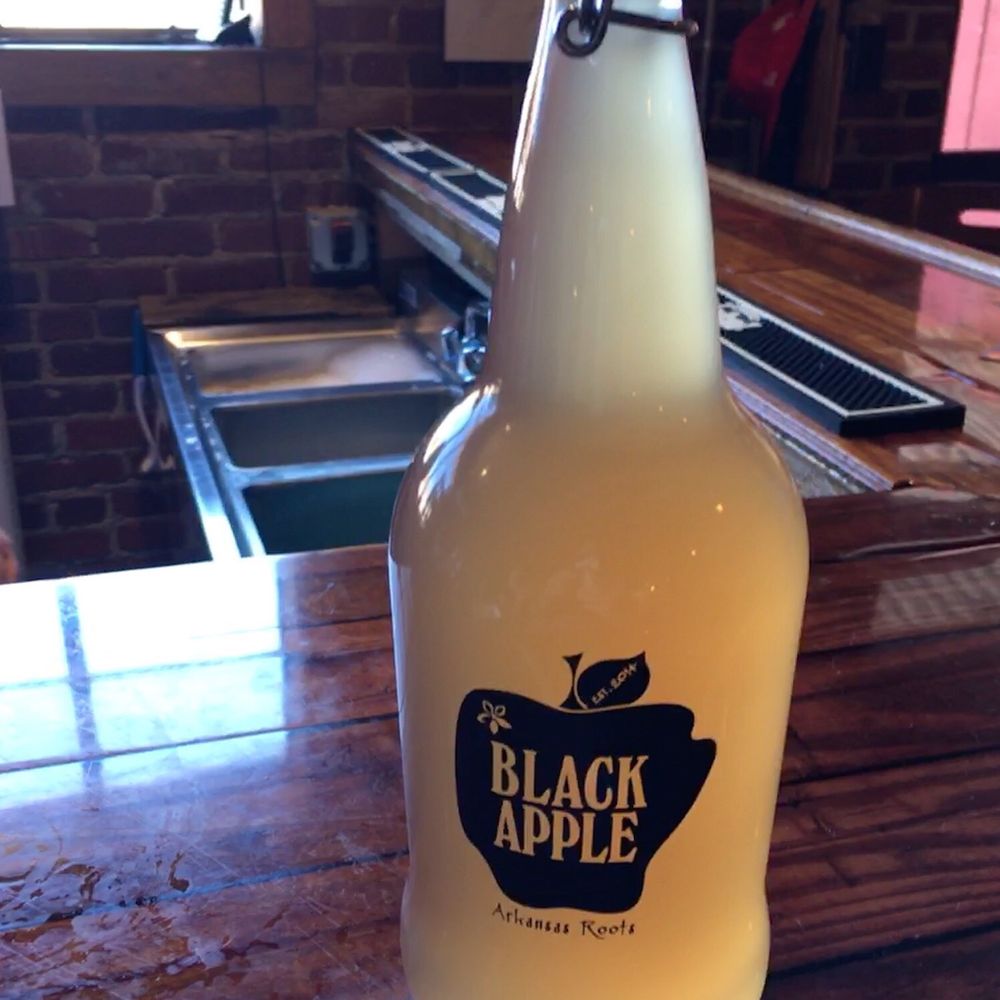Black Apple - The discussion over which cider was leaving in a take-home growler got heated. No wrong choices, tho! - Breweries Near Me - Springdale, Arkansas
