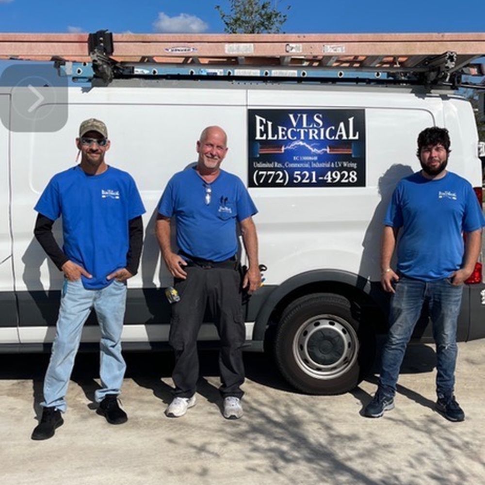VLS Electrical - The crew, I made them take this pic for me lol - Electricians Near Me - Port St Lucie, Florida VLS Electrical - The crew, I made them take this pic for me lol - Electricians Near Me - Port St Lucie, Florida