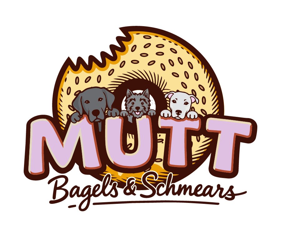 Mutt Bagels & Schmears Logo