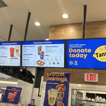 Auntie Anne's - Menu (as off June 2025) - Pretzels Near Me - Lawrenceville, New Jersey