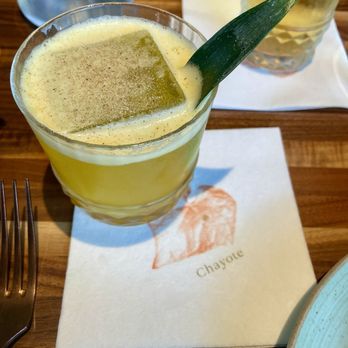 Chayote Barrio Kitchen - La Rubia mocktail-- SO DELICIOUS I had to order a second one, and would've ordered a third if I could. - Latin American Near Me - Winter Park, Florida Chayote Barrio Kitchen - La Rubia mocktail-- SO DELICIOUS I had to order a second one, and would've ordered a third if I could. - Latin American Near Me - Winter Park, Florida