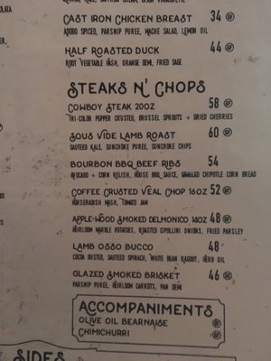 Menu photo 4 Bison & Bourbon Brooklyn, NY