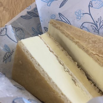 Weckerly's Ice Cream - Closeup of Lemon Meringue Ice Cream Sandwich - Ice Cream & Frozen Yogurt Near Me - Philadelphia, Pennsylvania Weckerly's Ice Cream - Closeup of Lemon Meringue Ice Cream Sandwich - Ice Cream & Frozen Yogurt Near Me - Philadelphia, Pennsylvania