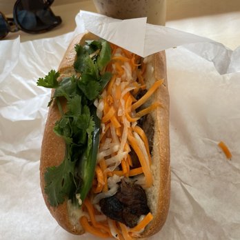 Latte Express - Grilled Pork Banh Mi, best I have ever had hands down. - Coffee & Tea Near Me - San Francisco, California