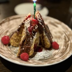 Blue Sushi Sake Grill - Birthday dessert