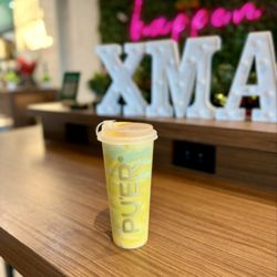 Pu'er Taiwan Tea & Coffee - Matcha Cream Brulee