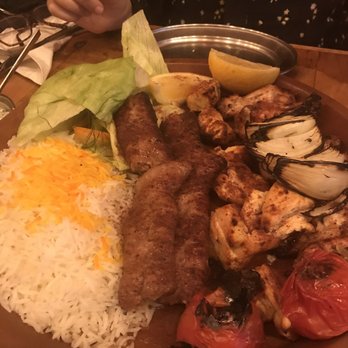 Patogh - Look at that saffron rice and the kabob was finger licking good. - Persian/Iranian Near Me - London, XGL