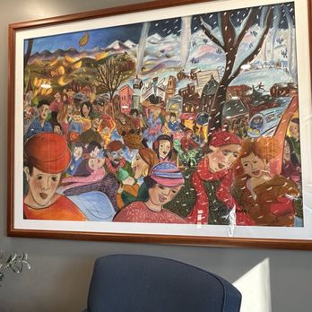 North Boulder Dental - Other painting of Boulder downtown scene - General Dentistry Near Me - Boulder, Colorado North Boulder Dental - Other painting of Boulder downtown scene - General Dentistry Near Me - Boulder, Colorado