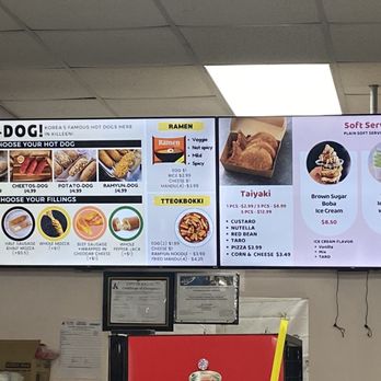 K-Dog - Menu - Korean Near Me - Killeen, Texas