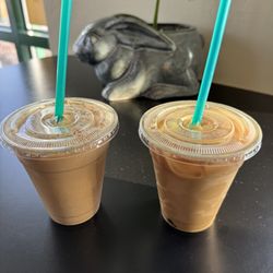 Free Bird Chai - Cinnamon maple latte and honey lavender latte