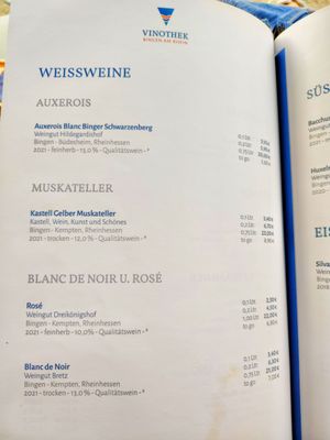 Menu photo 2 Vinothek Bingen Am Rhein, RP