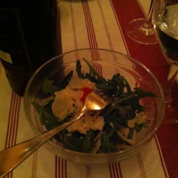 Arugula salad w/ parmasan and tomatoes. Arugula salad w/ parmasan and tomatoes.