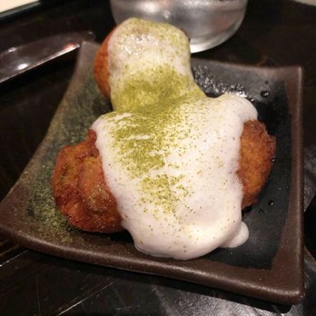 Maypop Restaurant - Free curry beignets were ok tasted more like bread or a muffin than a beignet - New American Near Me - New Orleans, Louisiana