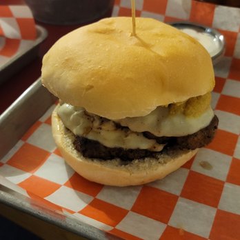 JAG Beer Burger Bowery - The Soprano (so good) - Burgers Near Me - Fairmont, West Virginia