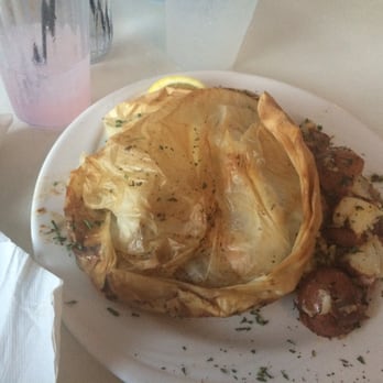 Tautog's Restaurant - Stuffed flounder in a bag w/ red potatoes - Seafood Near Me - Virginia Beach, Virginia Tautog's Restaurant - Stuffed flounder in a bag w/ red potatoes - Seafood Near Me - Virginia Beach, Virginia