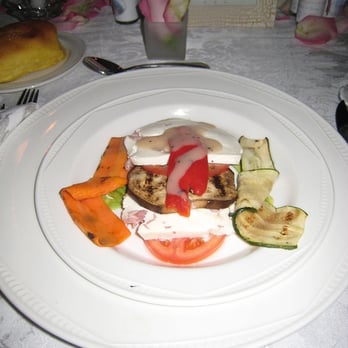 Chateau La Mer - Homemade Fresh Mozzarella, Prosciutto and Basil layered with Tomato and Grilled Eggplant drizzled with Balsamic Vinaigrette - Venues & Event Spaces Near Me - Lindenhurst, New York Chateau La Mer - Homemade Fresh Mozzarella, Prosciutto and Basil layered with Tomato and Grilled Eggplant drizzled with Balsamic Vinaigrette - Venues & Event Spaces Near Me - Lindenhurst, New York