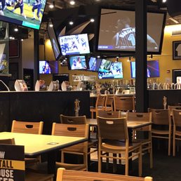 the inside of a restaurant