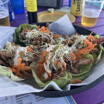 Toasted Monkey - Asian Pork Lettuce Wraps - American Near Me - St Pete Beach, Florida