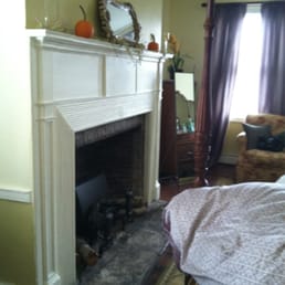 Beautiful fireplace inside the Iris room. Beautiful fireplace inside the Iris room.