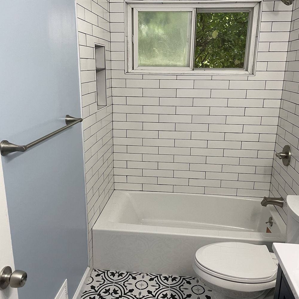 Aaction Home Repairs - Renovated bathroom of our dreams - General Contractors Near Me - Millersville, Maryland