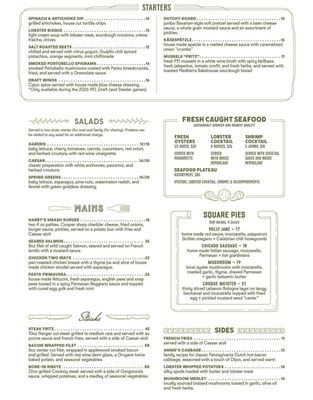 Menu photo 8 Harry & Fritz Pittsburgh, PA Menu photo 8 Harry & Fritz Pittsburgh, PA