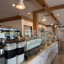 Coffee bar area