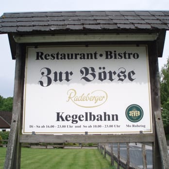 Zur Börse - Sogar mit Bundeskegelbahn! - German Near Me - Hamburg, HH Zur Börse - Sogar mit Bundeskegelbahn! - German Near Me - Hamburg, HH