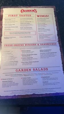 Menu photo 2 Calhoun's Gatlinburg, TN Menu photo 2 Calhoun's Gatlinburg, TN