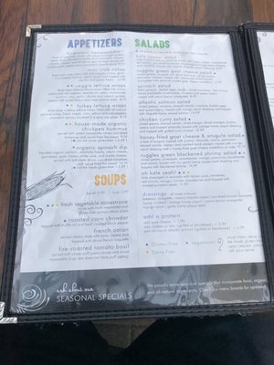 Menu photo 6 bellagreen Houston, TX