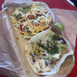 Fresh Avocado and Mr. Orange Tacos Fresh Avocado and Mr. Orange Tacos