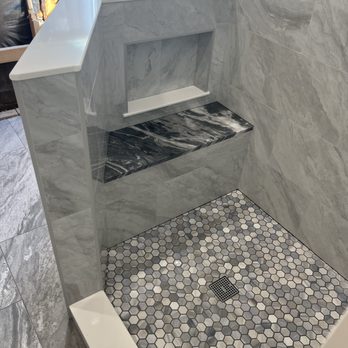 Brothers IC Construction - Shower with tile and mosaic - General Contractors Near Me - Rancho Cordova, California Brothers IC Construction - Shower with tile and mosaic - General Contractors Near Me - Rancho Cordova, California