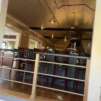 Saffron By The Sea - Bar area view from my booth - Indian Near Me - Fairhaven, Massachusetts