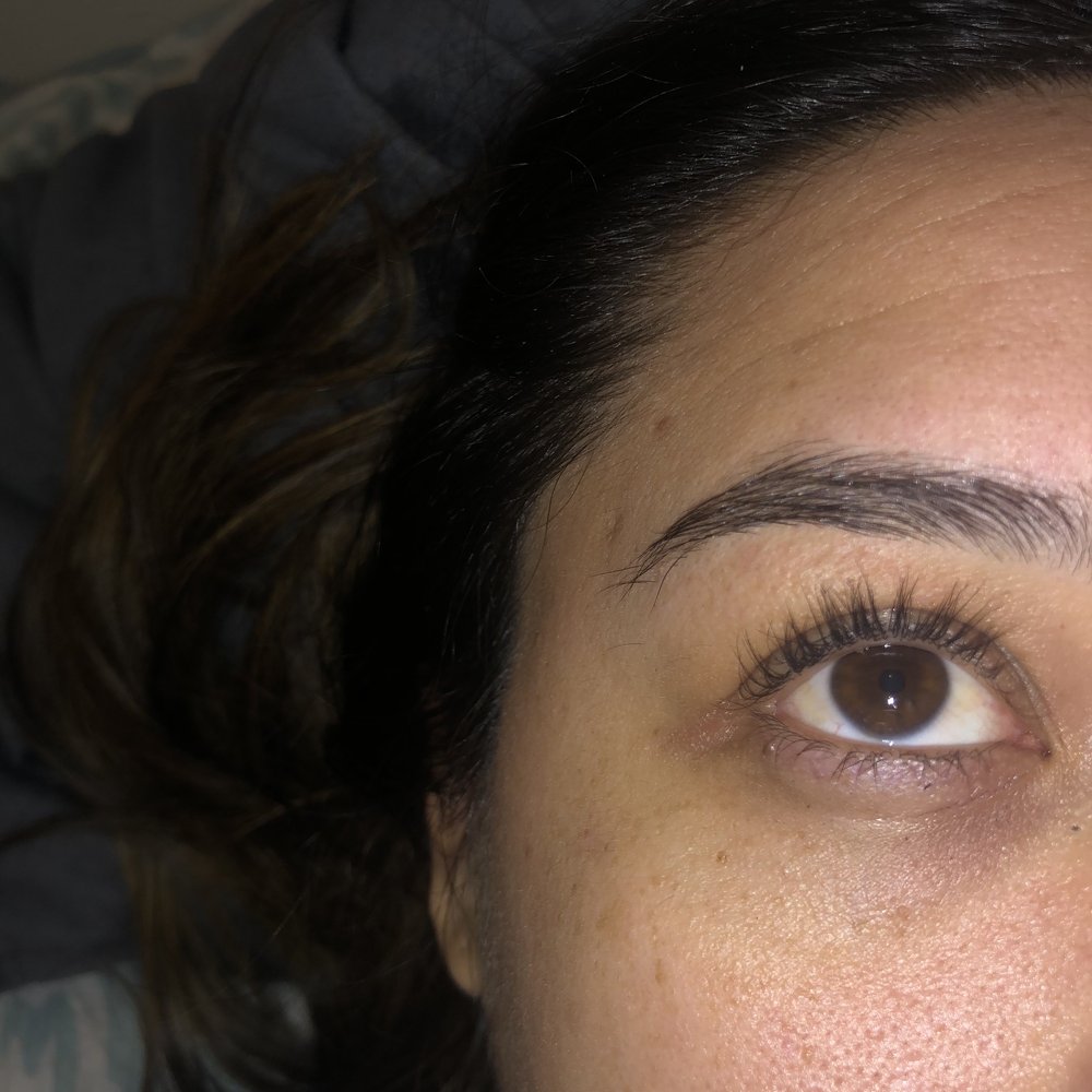 Eyebrow threading