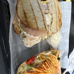 Brewmasters - Chickocado Club with Side Salad
