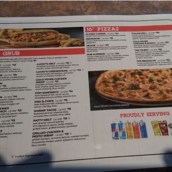 Lucky’s Lounge and Restaurant - one side of the menu - Lounges Near Me - Sparks, Nevada Lucky’s Lounge and Restaurant - one side of the menu - Lounges Near Me - Sparks, Nevada
