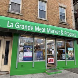 La Grande Meat Market & Produce - Freshly painted storefront