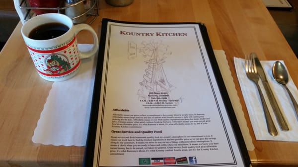 Menu photo 8 Country Kitchen Ramona, CA