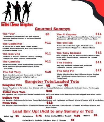 Menu photo 1 Grilled Cheese Gangsters Columbus, OH Menu photo 1 Grilled Cheese Gangsters Columbus, OH