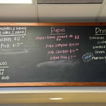 Ali’i Hawaiian Grill - Menu 2 of 2 - Hawaiian Near Me - Torrance, California