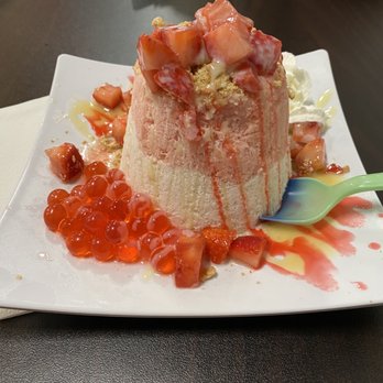 Vampire Penguin - Strawberry Cheesecake - Desserts Near Me - Fresno, California Vampire Penguin - Strawberry Cheesecake - Desserts Near Me - Fresno, California