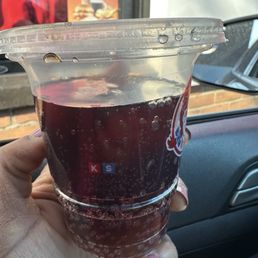 Dixie cup of soda I referred to in my review