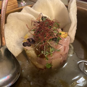 Hanuman Thai Eatery - I would describe this as a sweet fish dish not ceviche. - Thai Near Me - Costa Mesa, California Hanuman Thai Eatery - I would describe this as a sweet fish dish not ceviche. - Thai Near Me - Costa Mesa, California