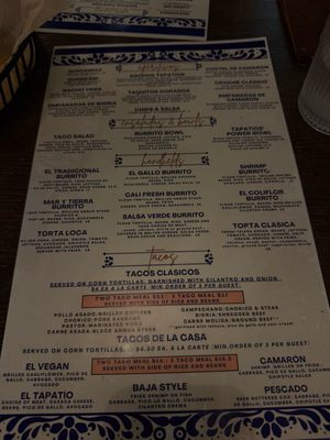 Menu photo 1 Tapatios Fitchburg, WI