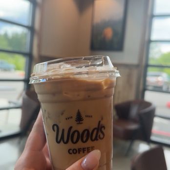 Woods Coffee - White chocolate mocha. - Coffee & Tea Near Me - Kent, Washington Woods Coffee - White chocolate mocha. - Coffee & Tea Near Me - Kent, Washington