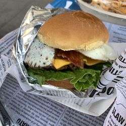 Caraotas Nyc - Double Cheeseburger