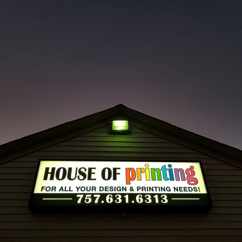 HOUSE OF PRINTING Updated June 2024 811 S Lynnhaven Rd, Virginia Beach, Virginia Printing