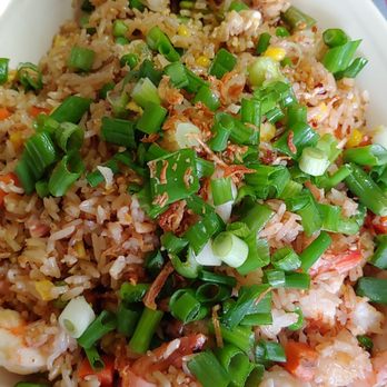 Lai Sinh Cuisine - Shrimp Fried Rice, Spicy fried with green onions. - Vietnamese Near Me - Converse, Texas