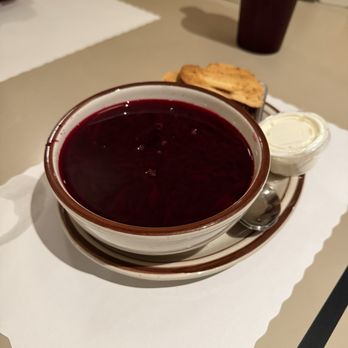 Art's Delicatessen - Beet Borscht Soup (bowl) - Delis Near Me - Studio City, California Art's Delicatessen - Beet Borscht Soup (bowl) - Delis Near Me - Studio City, California